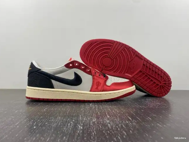 Rep TBkick OG Low 1 x Room Trophy Away Air Jordan FN0432-100 0622